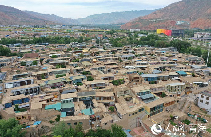 Kubu Kuno di Qinghai Dihidupkan Semula dengan Seni dan Pelancongan