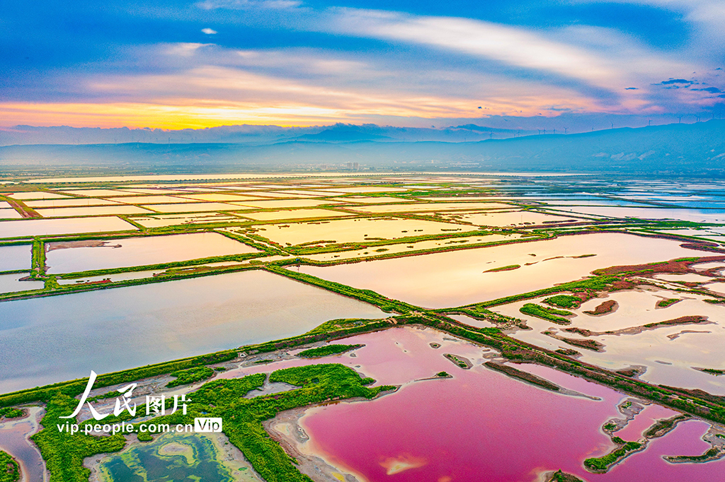 Yuncheng, Shanxi: Tasik Garam Bagai Pelangi