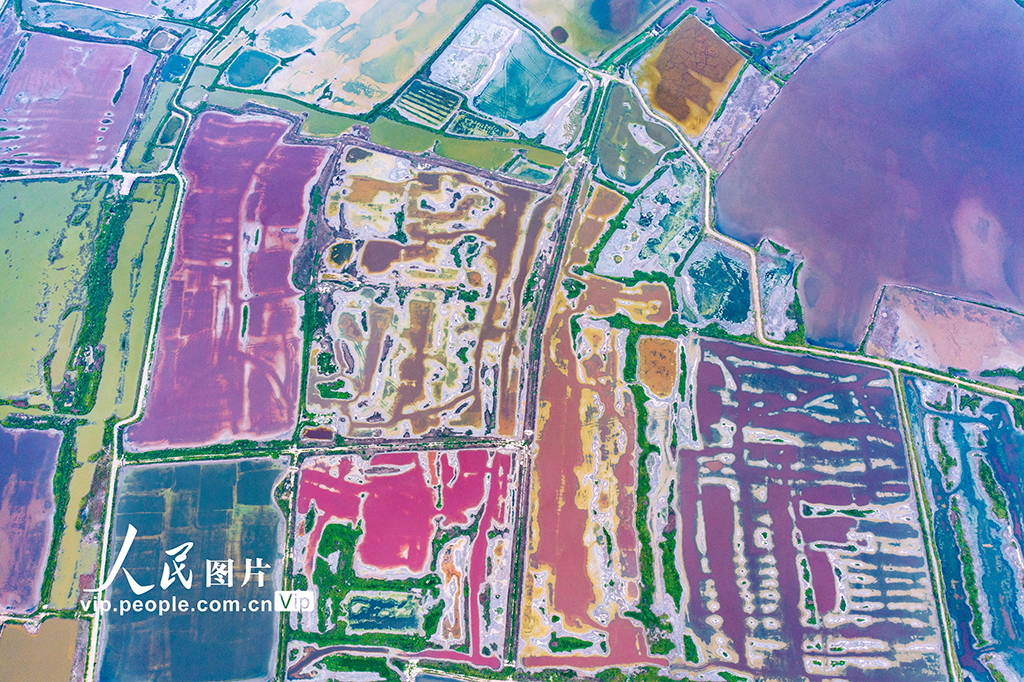 Yuncheng, Shanxi: Tasik Garam Bagai Pelangi