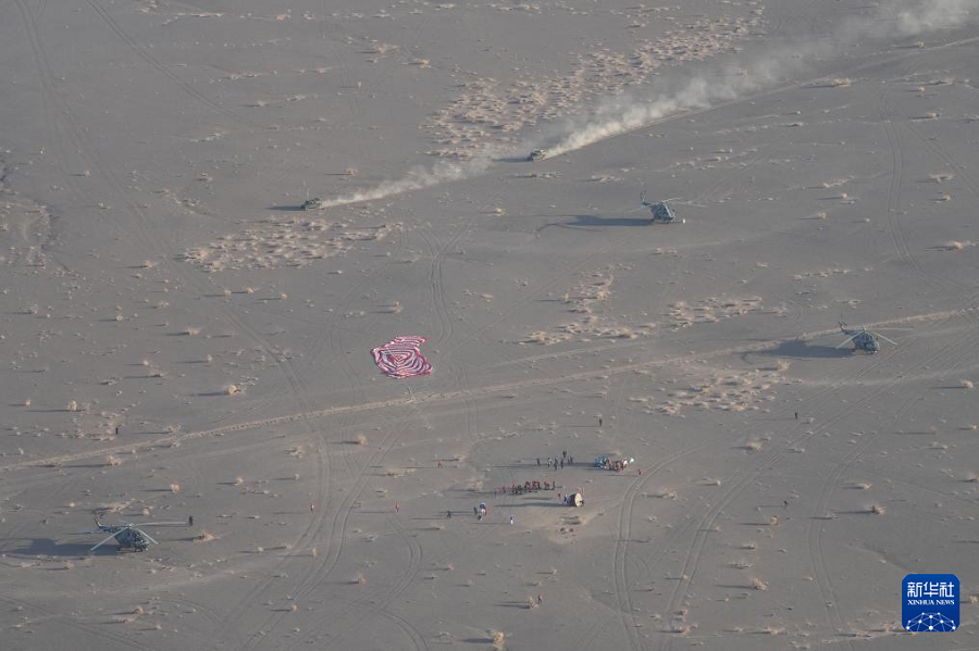 Kru Shenzhou-20 Selamat Kembali ke Bumi