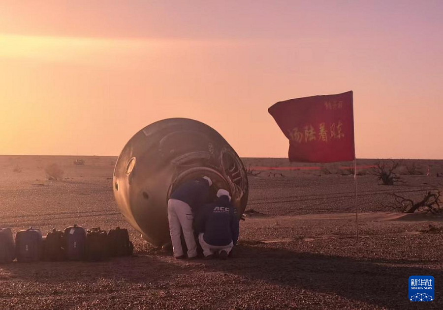 Kru Shenzhou-20 Selamat Kembali ke Bumi