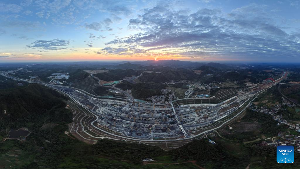 Pembinaan Terusan Pinglu di Guangxi Nampak Kemajuan Luar Biasa