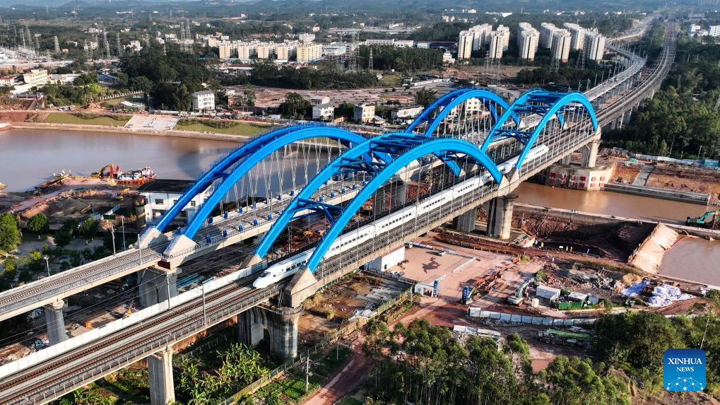 Pembinaan Terusan Pinglu di Guangxi Nampak Kemajuan Luar Biasa