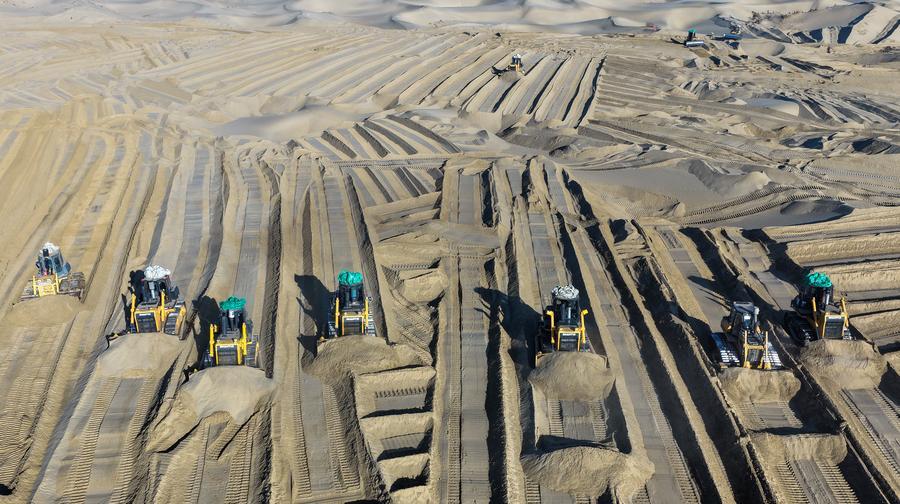 Petani Tempatan Lawan Penggurunan di Kaunti Moyu, Xinjiang