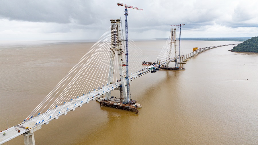 Jambatan Batang Lupar di Sarawak Siap Disambung, Satu Lagi Projek Kerjasama China-Malaysia