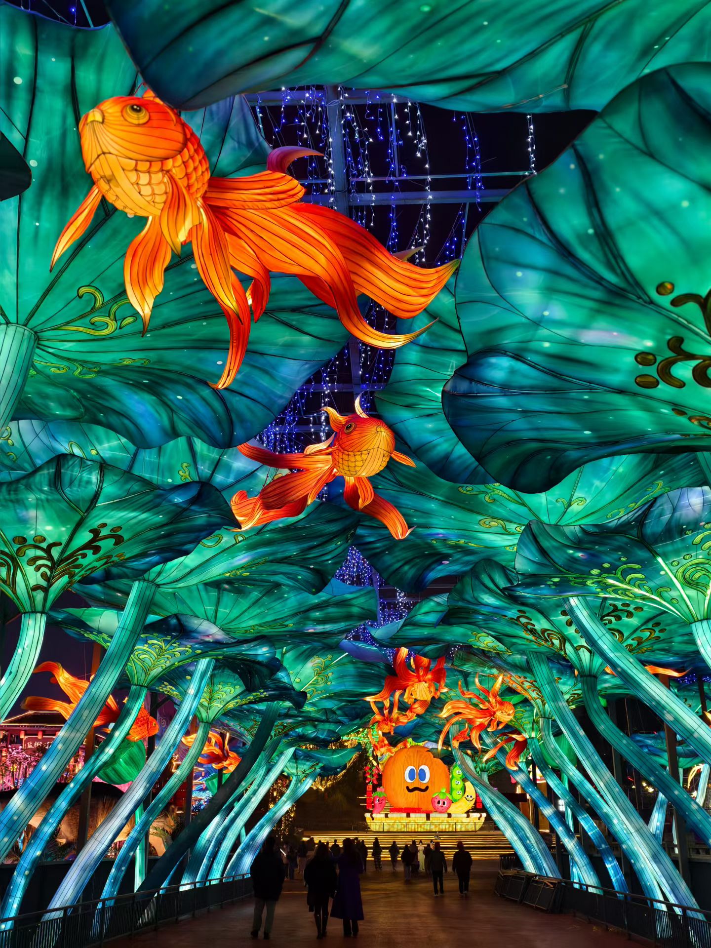 Foto menunjukkan tanglung di Pameran Tanglung Dinosaur Antarabangsa Zigong di provinsi Sichuan, barat daya China. (People's Daily Online/Guo Ying)