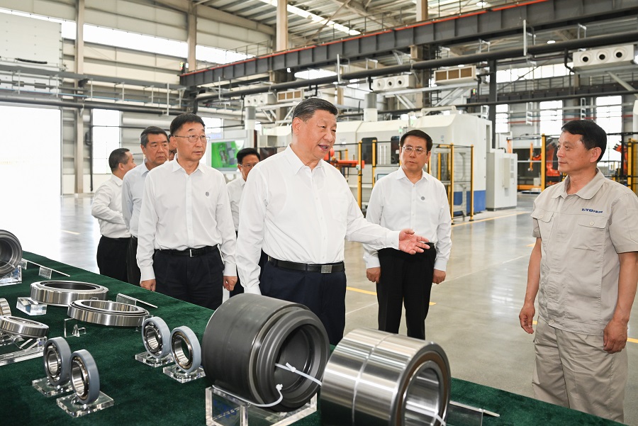 Xi Lakukan Tinjauan di Luoyang, Provinsi Henan