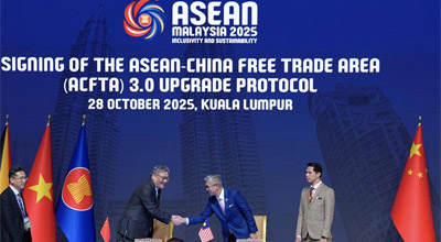 China-ASEAN Meterai Penaiktarafan FTA, Pacu Kerjasama Bertaraf Tinggi