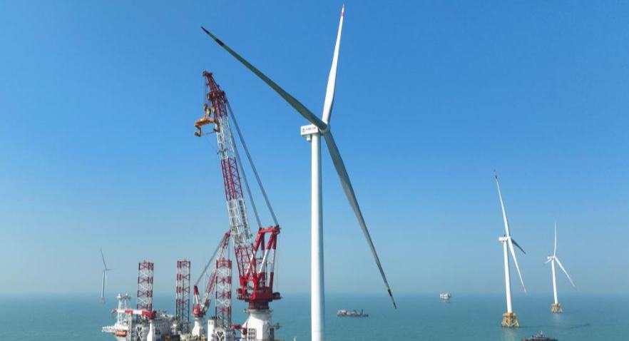 Unit Turbin Luar Pesisir 20 Megawatt Dipasang di Fujian