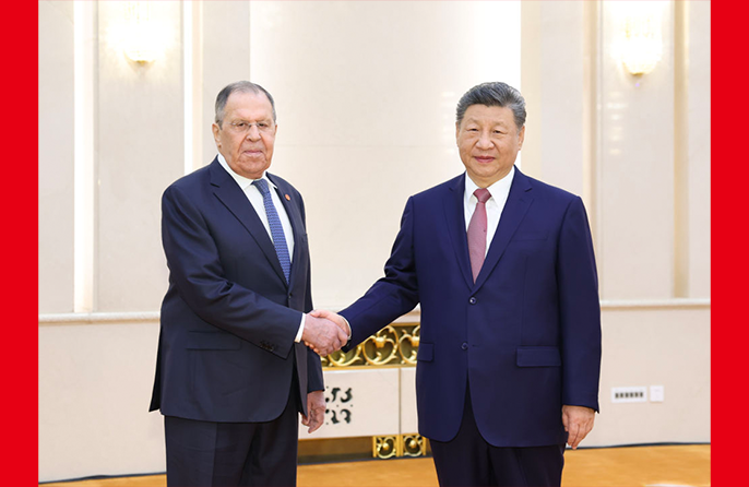 Xi Bertemu Menteri Luar Rusia Sergei Lavrov Di Beijing