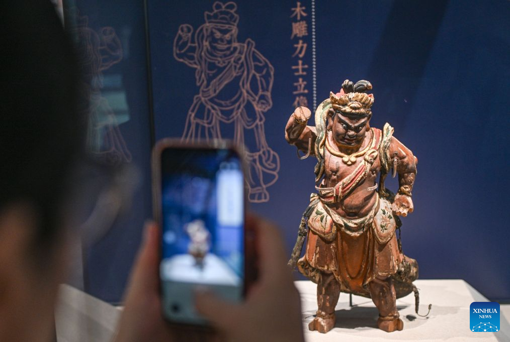 Satu pameran yang dijadualkan buka pada 27 Julai di Muzium Seni Bina Purba Beijing di Altar Dewa Pertanian yang juga dikenali sebagai Kuil Xiannongtan, Beijing, ibu negara China, 24 Julai 2026. (Xinhua/Chen Zhonghao)